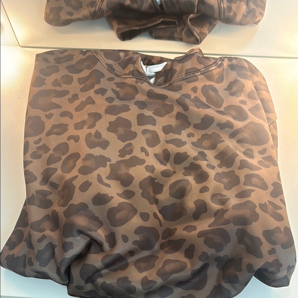 Leopard Print Sweatshirt